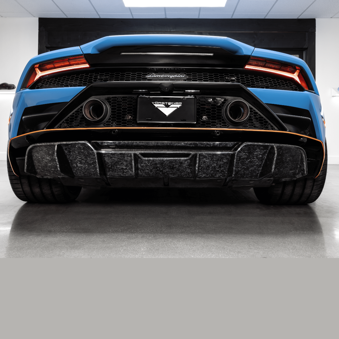 Lamborghini Huracan EVO Monza Edizione Rear Diffuser (Carbon Matrix) - Vorsteiner Wheels  -  - [tags]