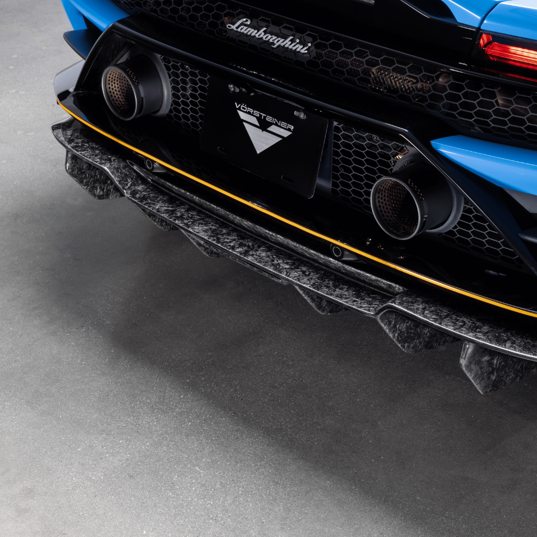 Lamborghini Huracan EVO Monza Edizione Rear Diffuser (Carbon Matrix) - Vorsteiner Wheels Wheels  -  - [tags]