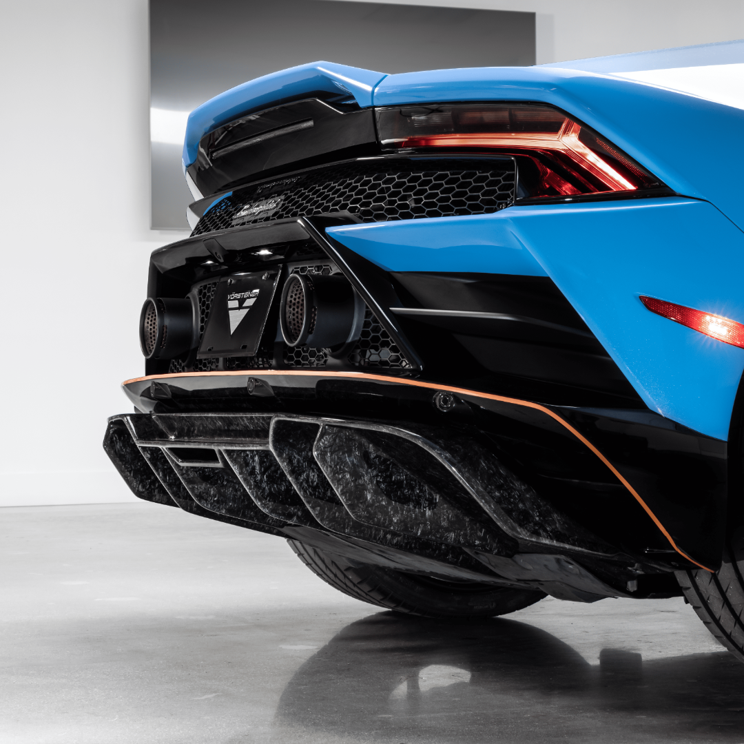 Lamborghini Huracan EVO Monza Edizione Rear Diffuser (Carbon Matrix) - Vorsteiner Wheels Wheels  -  - [tags]